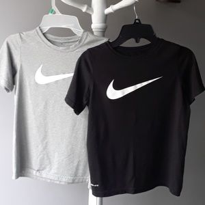 Two dri-fit Nike t shirts